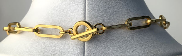 Dina Mackney 18" Medium Paperclip Chain Necklace