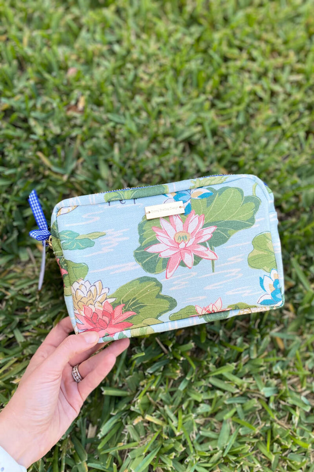 Lily Pad Travel Cosmetic Bag