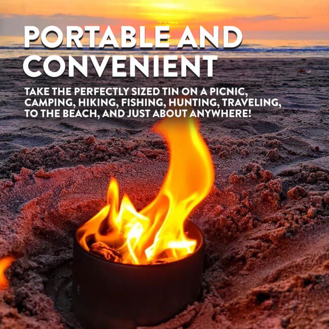 Portable Fire Pit - Mildred Hoit