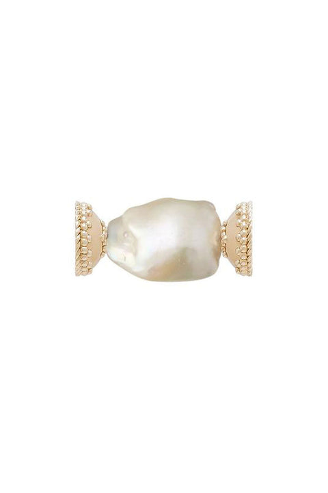 Clara Williams Classic Freshwater Baroque White Pearl Centerpiece available at Mildred Hoit in Palm Beach.