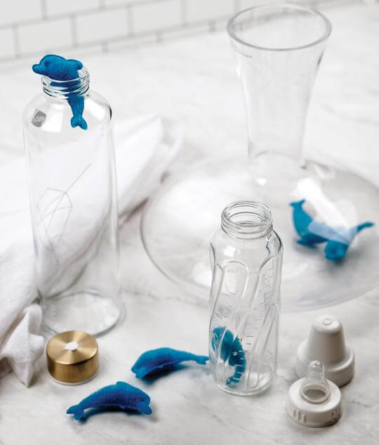 Dolphin Bottle Cleaning Sponges - Mildred Hoit