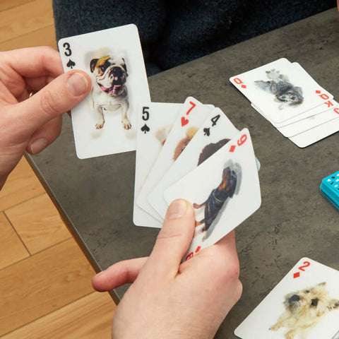 3D Playing Cards - Dogs