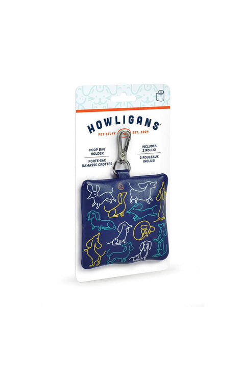 Doggy Bag Holder - Dachshunds Print available at Mildred Hoit in Palm Beach.