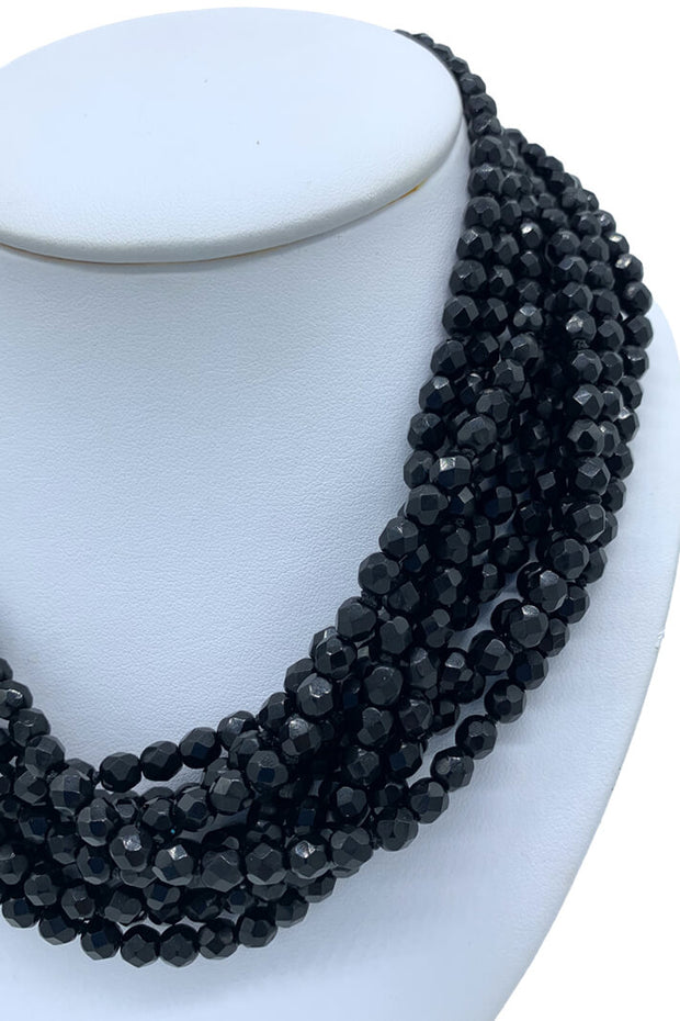 Kenneth Jay Lane Faceted Multi-Strand Necklace