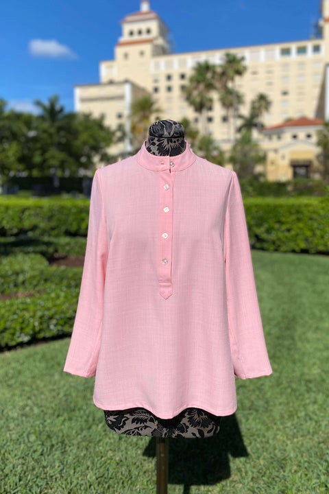 Mary G. Light Pink Suzanne Top available at Mildred Hoit.