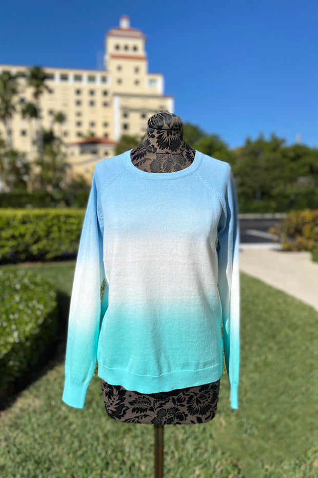 Ombre Sweater in Sky