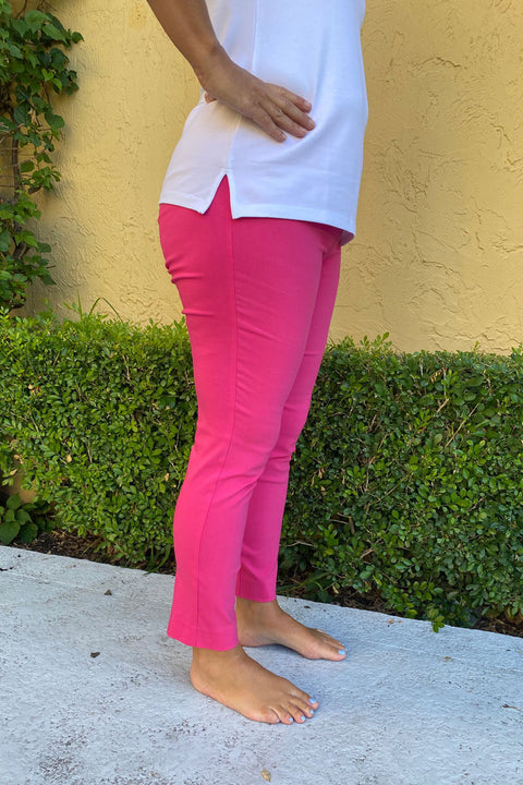 Krazy Larry Pull-on Pants - Pink available at Mildred Hoit in Palm Beach.