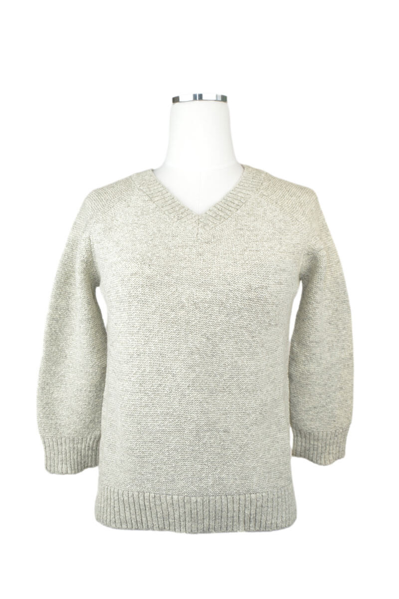 Kinross Front To Back Vee Sweater - Mildred Hoit