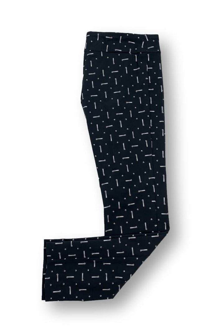 Krazy Larry Black and White Golf Pants available at Mildred Hoit.