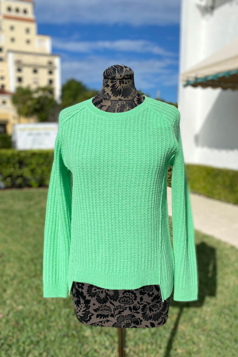 Thermal Pullover - Aloha Green - Mildred Hoit