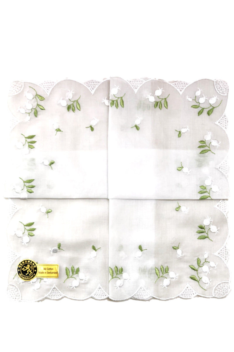 Lily of the Valley Hankie - Mildred Hoit