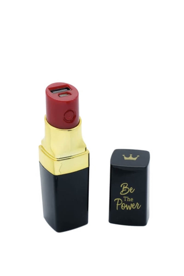 Lipstick Power Bank available at Mildred Hoit.