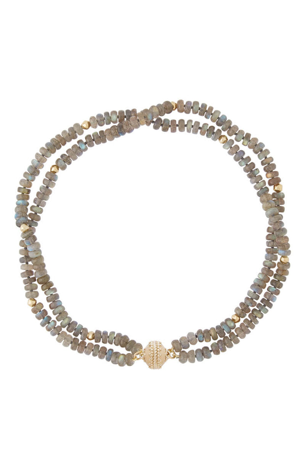 Clara Williams Labradorite Necklace available at Mildred Hoit in Palm Beach.