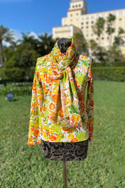 Pashma Vegetable Print Sweater Set available at Mildred Hoit.