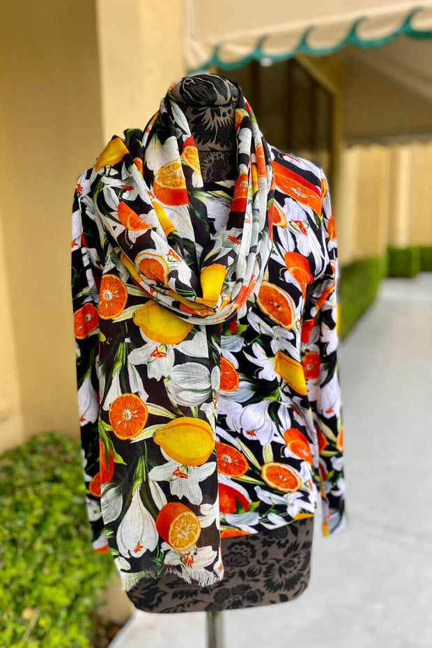 Pashma Orange Blossom Sweater Set