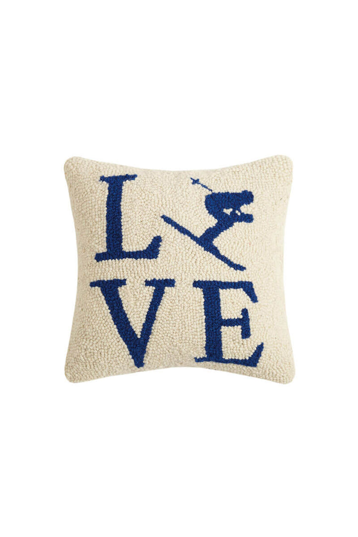 Ski Lovers Pillow - Mildred Hoit