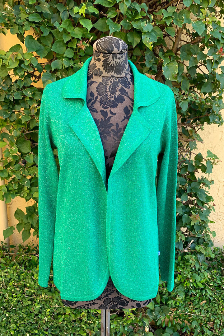 Alle Knit Cardigan in Green - Mildred Hoit