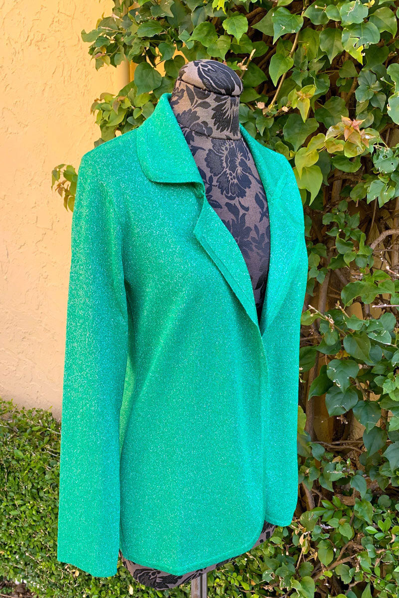 Alle Knit Cardigan in Green - Mildred Hoit