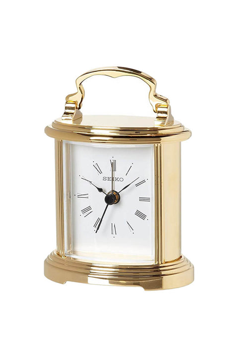 Sato Alarm Clock in Gold available at Mildred Hoit in Palm Beach.