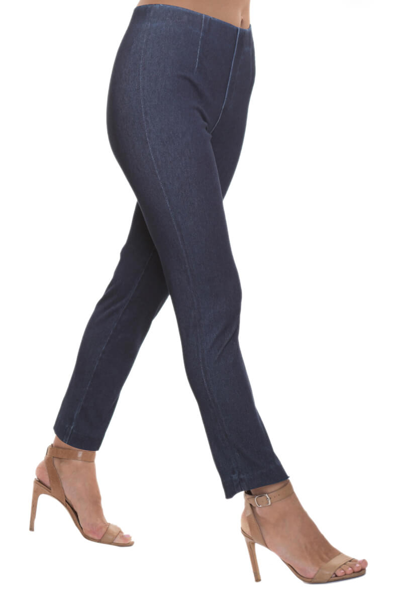 Lior Sasha Denim Pant in Blue Denim - Mildred Hoit