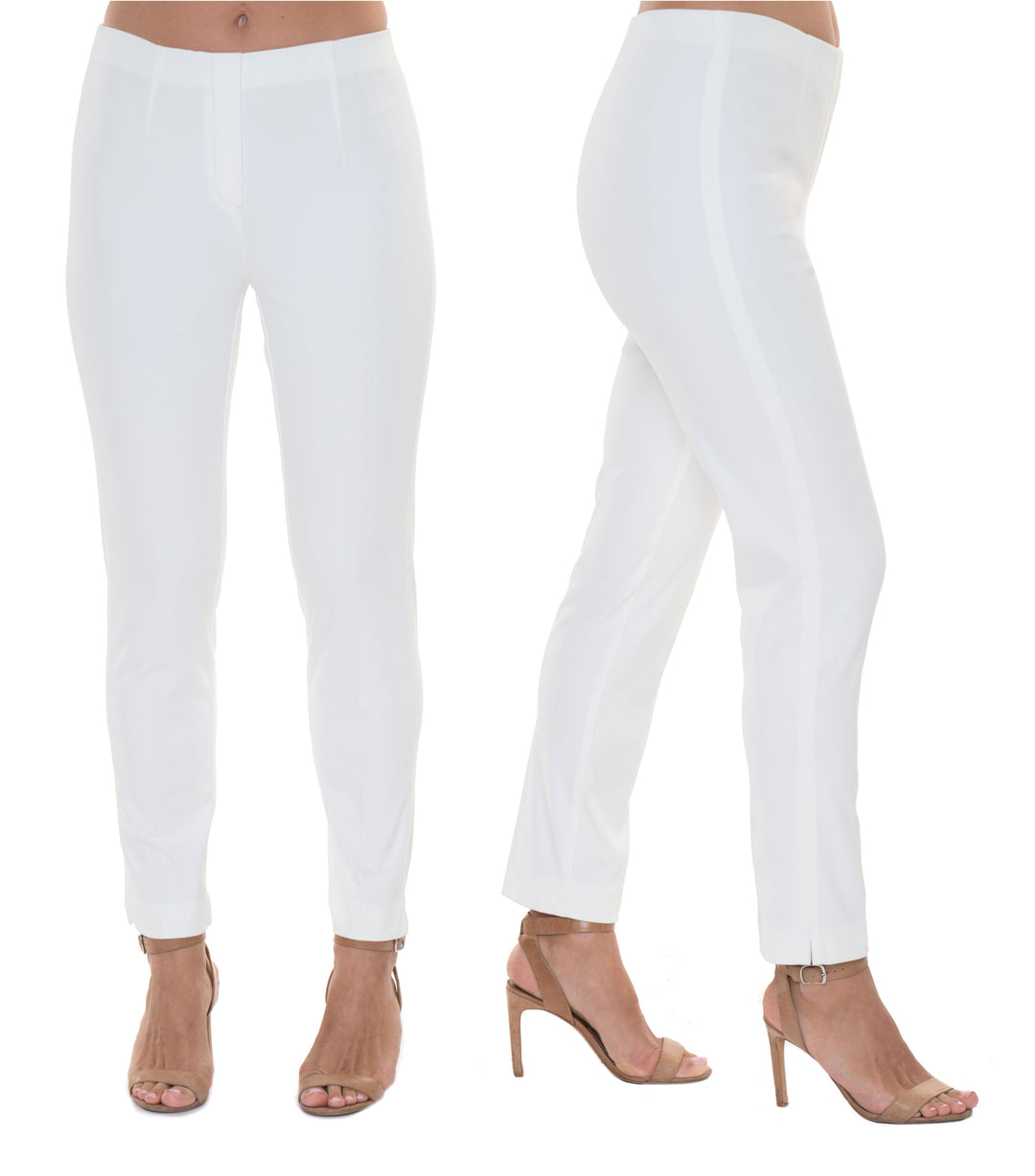 Lior Sasha Denim Pant in White - Mildred Hoit