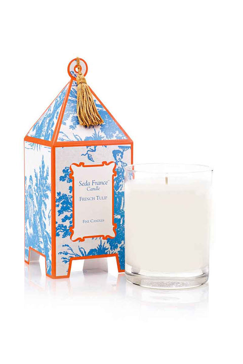 Seda France French Tulip Candle available at Mildred Hoit in Palm Beach.