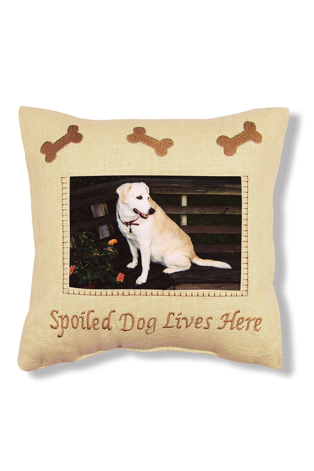 Spoiled Dog Lives Here Pillow