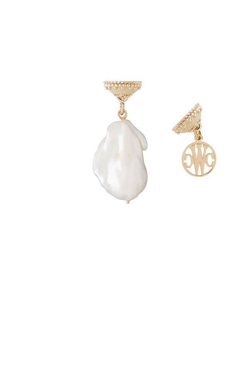 Clara Williams Baroque Pearl Tag available at Mildred Hoit in Palm Beach.