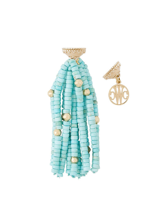 Clara Williams Peppercorn Magnesite Tassel available at Mildred Hoit in Palm Beach.