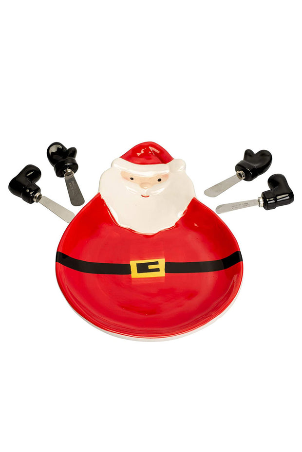 Santa Dish w/ Spreaders available at Mildred Hoit in Palm Beach.