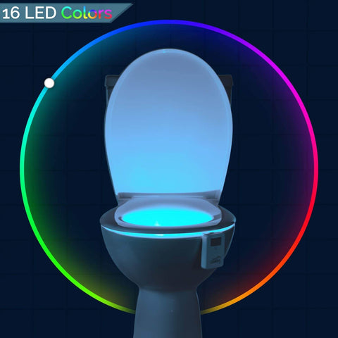 16 Color Toilet Night Light – Mildred Hoit