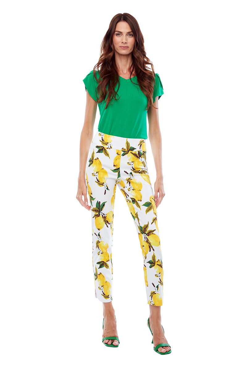 Up! Lemon Pants available at Mildred Hoit in Palm Beach.