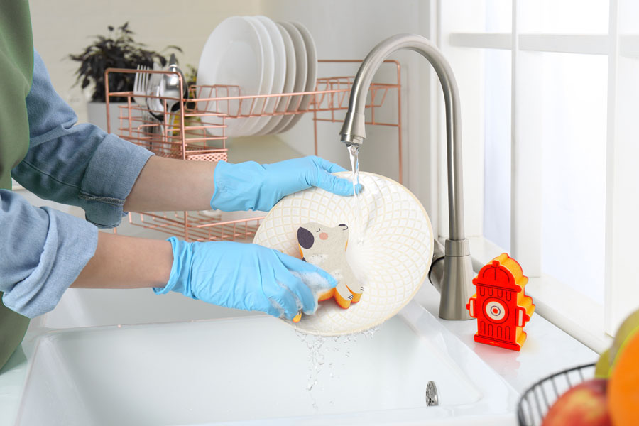Fred Dirty Dog Kitchen Sponge - Thumbnail 4