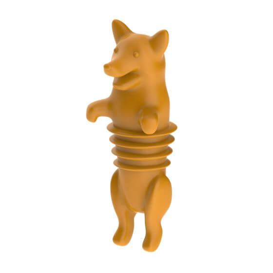 Corgi Shaped Bottle Stopper - Mildred Hoit