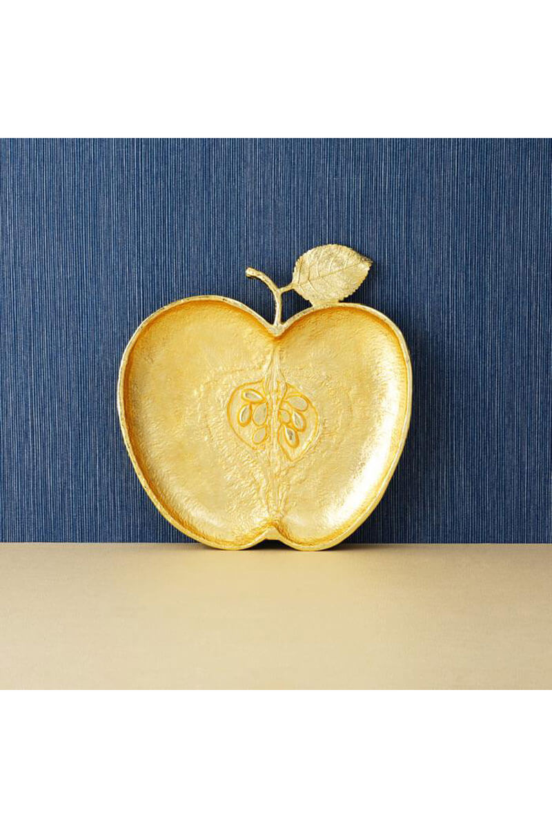 Michael Aram Golden Apple Platter - Mildred Hoit