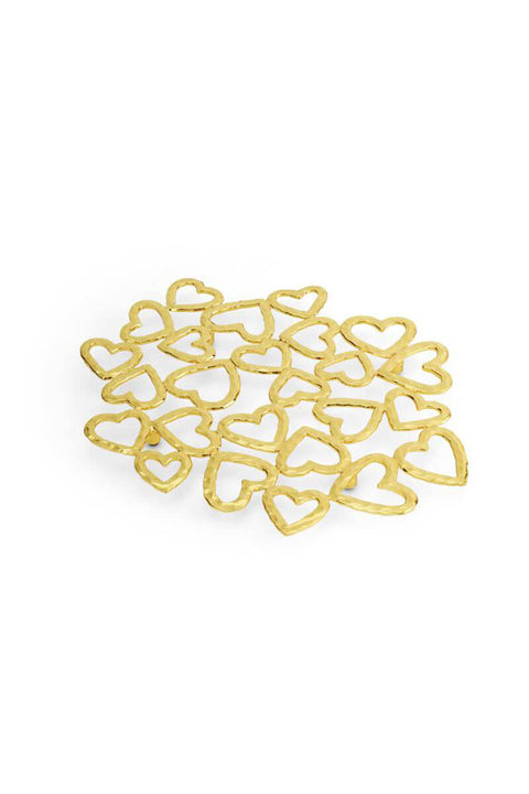 Michael Aram Heart Trivet available at Mildred Hoit in Palm Beach.