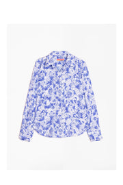 Gaby Shirt in Blue Butterfly