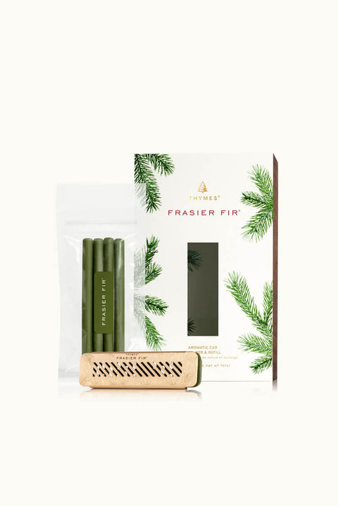 Thymes Limited Frasier Fir Car Diffuser available at Mildred Hoit in Palm Beach.