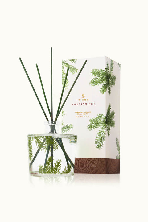 Thymes Limited Frasier Fir Diffuser available at Mildred Hoit in Palm Beach.